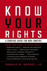Book cover of Know Your Rights by Ronald M. Benrey