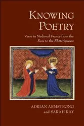Book cover of Knowing Poetry by Adrian Armstrong