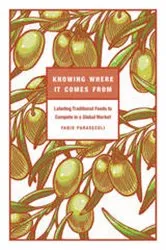 Book cover of Knowing Where It Comes From by Fabio Parasecoli