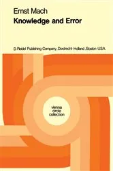 Book cover of Knowledge and Error by Ernst Mach