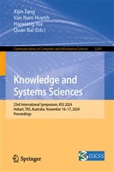 Book cover of Knowledge and Systems Sciences by Xijin Tang