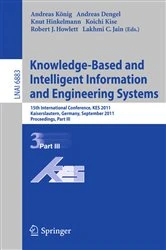 Book cover of Knowledge-Based and Intelligent Information and Engineering Systems, Part III by Andreas König