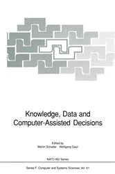 Book cover of Knowledge, Data and Computer-Assisted Decisions by Martin Schader