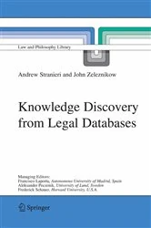 Book cover of Knowledge Discovery from Legal Databases by Andrew Stranieri