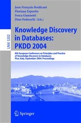 Book cover of Knowledge Discovery in Databases: PKDD 2004 by Jean-Francois Boulicaut
