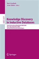 Book cover of Knowledge Discovery in Inductive Databases by Arno Siebes
