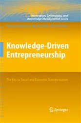 Book cover of Knowledge-Driven Entrepreneurship by Thomas Andersson