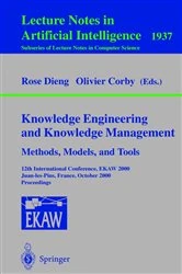 Book cover of Knowledge Engineering and Knowledge Management. Methods, Models, and Tools by Rose Dieng