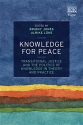 Book cover of Knowledge for Peace by Briony Jones