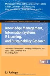 Book cover of Knowledge Management, Information Systems, E-Learning, and Sustainability Research by Miltiadis D. Lytras
