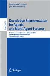 Book cover of Knowledge Representation for Agents and Multi-Agent Systems by John-Jules Meyer