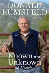 Book cover of Known and Unknown by Donald Rumsfeld