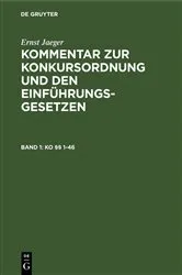 Book cover of KO §§ 1-46 (6th ed.) by Unknown
