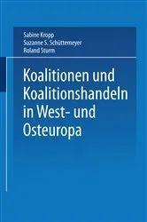 Book cover of Koalitionen in West- und Osteuropa by Sabine Kropp