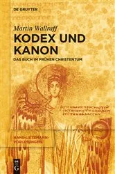 Book cover of Kodex und Kanon by Martin Wallraff