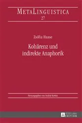 Book cover of Kohaerenz und indirekte Anaphorik by András Kertész
