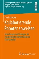 Book cover of Kollaborierende Roboter anweisen by Tim Schleicher