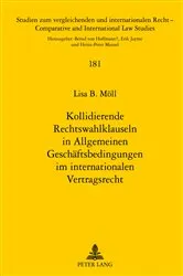 Book cover of Kollidierende Rechtswahlklauseln in Allgemeinen Geschaeftsbedingungen im internationalen Vertragsrecht by Heinz-Peter Mansel
