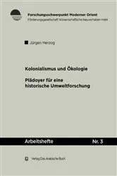 Book cover of Kolonialismus und Ökologie by Jürgen Herzog
