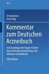Book cover of Kommentar zum Deutschen Arzneibuch (5th ed.) by Otto Anselmino