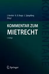 Book cover of Kommentar zum Mietrecht (5th ed.) by Jürgen Herrlein