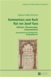 Book cover of Kommentare zum Buch Rut von Josef Kara by Hanna Liss