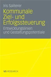 Book cover of Kommunale Ziel- und Erfolgssteuerung by Iris Saliterer