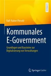 Book cover of Kommunales E-Government by Ralf-Rainer Piesold