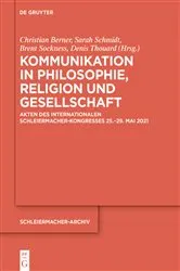 Book cover of Kommunikation in Philosophie, Religion und Gesellschaft by Christian Berner