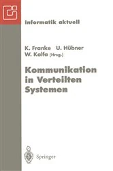 Book cover of Kommunikation in Verteilten Systemen by K. Franke