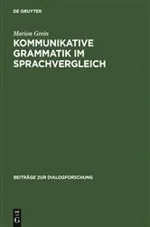 Book cover of Kommunikative Grammatik im Sprachvergleich by Unknown