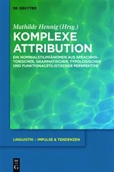 Book cover of Komplexe Attribution by Mathilde Hennig