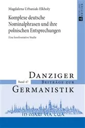 Book cover of Komplexe deutsche Nominalphrasen und ihre polnischen Entsprechungen by Andrzej Katny