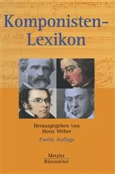 Book cover of Komponisten-Lexikon (2nd ed.) by Horst Weber