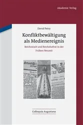Book cover of Konfliktbewältigung als Medienereignis by David Petry