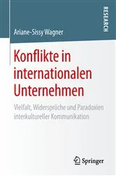 Book cover of Konflikte in internationalen Unternehmen by Ariane-Sissy Wagner