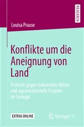 Book cover of Konflikte um die Aneignung von Land by Louisa Prause