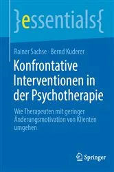 Book cover of Konfrontative Interventionen in der Psychotherapie by Rainer Sachse