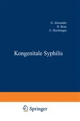 Book cover of Kongenitale Syphilis by G. Alexander