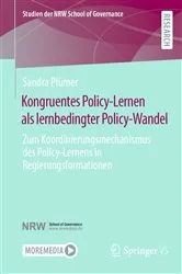Book cover of Kongruentes Policy-Lernen als lernbedingter Policy-Wandel by Sandra Plümer