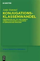 Book cover of Konjugationsklassenwandel by Antje Dammel