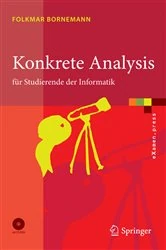 Book cover of Konkrete Analysis by Folkmar Bornemann