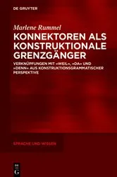 Book cover of Konnektoren als konstruktionale Grenzgänger by Marlene Rummel