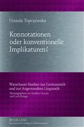 Book cover of Konnotationen oder konventionelle Implikaturen? by Unknown
