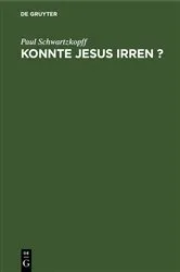 Book cover of Konnte Jesus irren ? by Unknown