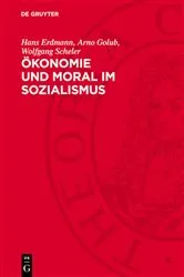 Book cover of Ökonomie und Moral im Sozialismus by Hans Erdmann