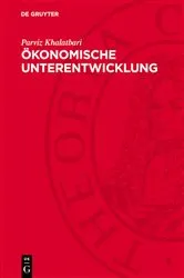 Book cover of Ökonomische Unterentwicklung by Parviz Khalatbari