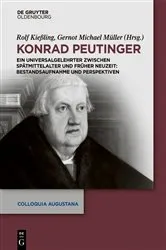 Book cover of Konrad Peutinger by Rolf Kießling