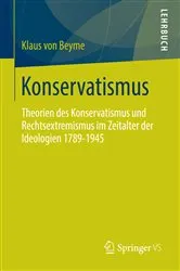 Book cover of Konservatismus by Klaus von Beyme