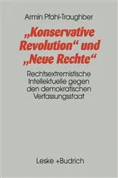 Book cover of Konservative Revolution und Neue Rechte by Unknown